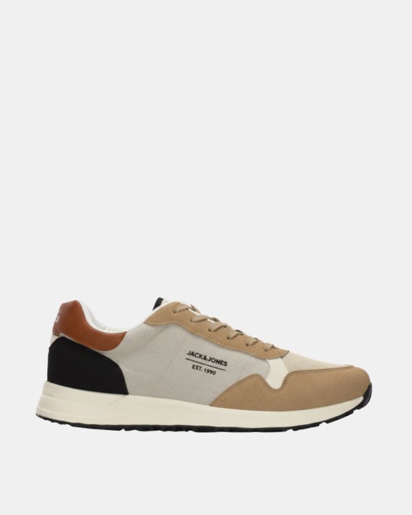 Ténis Baixos Homem JACK AND JONES Bege 12280574 BEECH