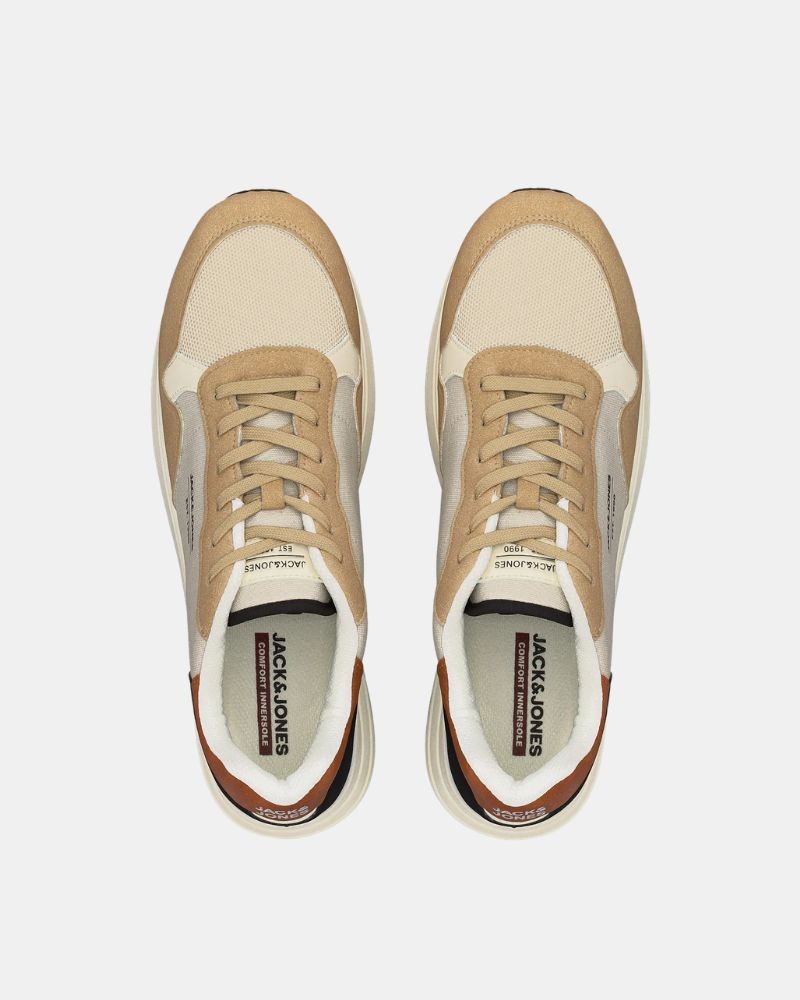 Ténis Baixos Homem JACK AND JONES Bege 12280574 BEECH