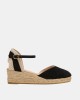 Sandalias Alpargatas Mujer Gaimo Negro COPITA