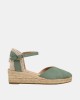 Sandalias Alpargatas Mujer Gaimo Verde COPITA