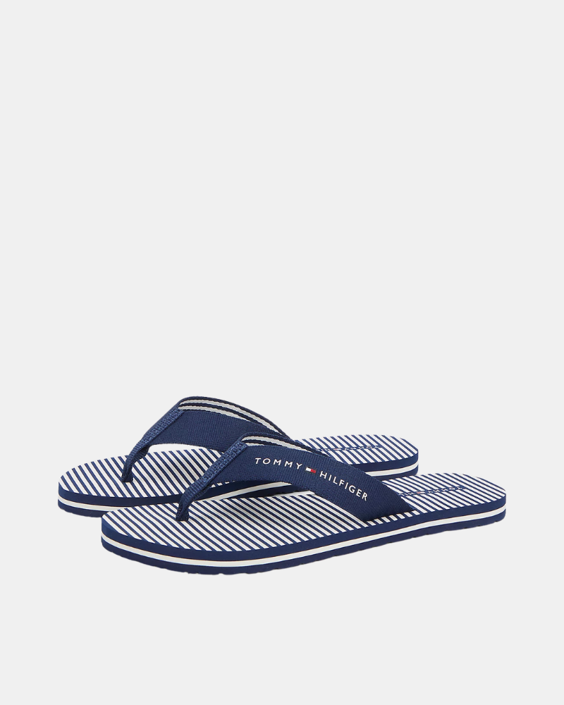 Sandalias Chancletas Mujer TOMMY HILFIGER Azul FW0FW09192C7G