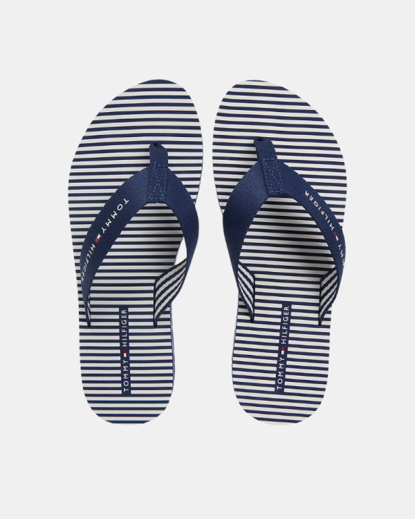 Sandalias Chancletas Mujer TOMMY HILFIGER Azul FW0FW09192C7G