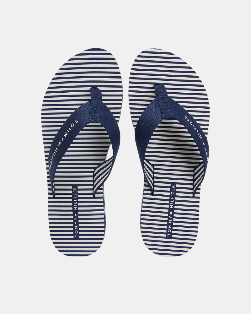Sandalias Chancletas Mujer TOMMY HILFIGER Azul FW0FW09192C7G