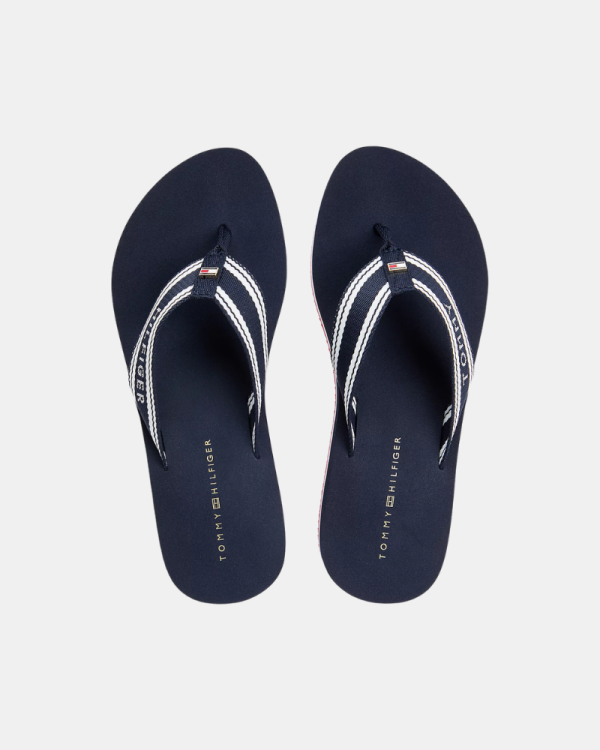 Sandalias Chancletas Mujer TOMMY HILFIGER Azul FW0FW091950GY