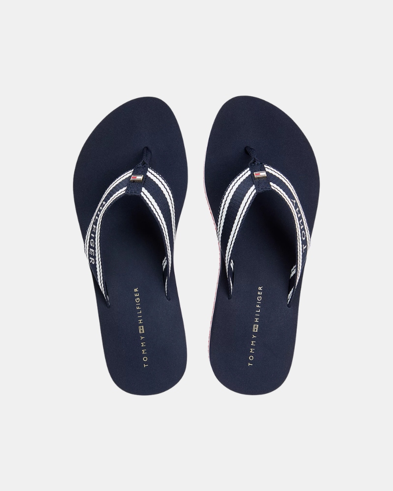 Sandalias Chancletas Mujer TOMMY HILFIGER Azul FW0FW091950GY
