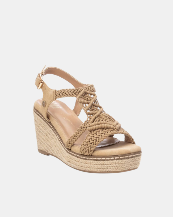 Sandalias Mujer XTI Beige 142834