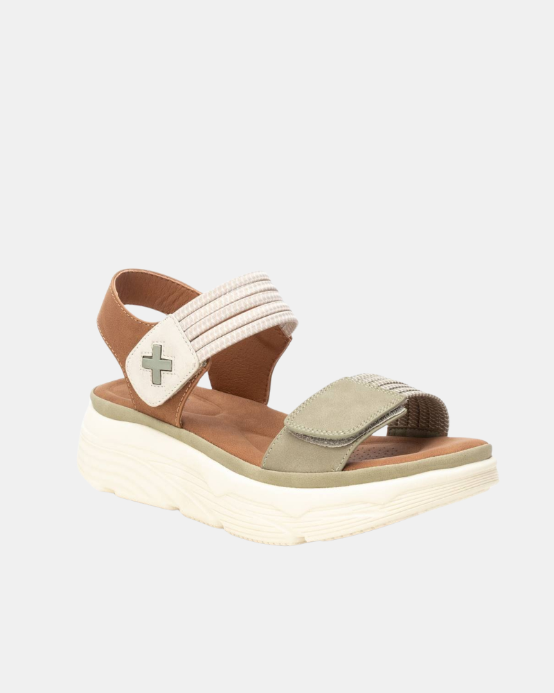 Sandalias Mujer XTI Verde 143986