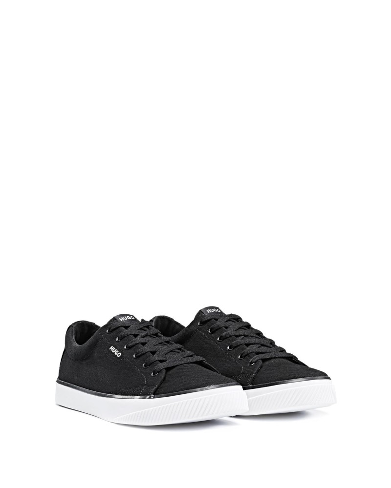 HUGO 50470169 DYER TENNIS CV Sapatilhas Baixas Homem Preto