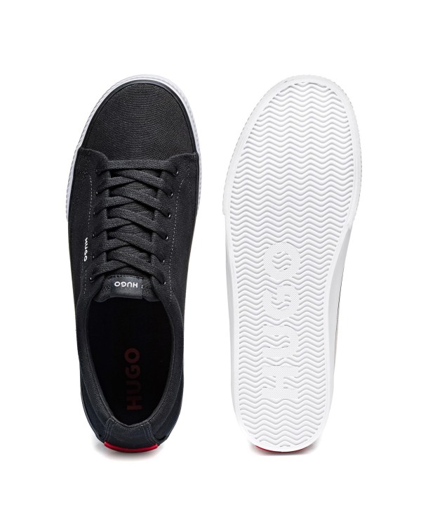 HUGO 50470169 DYER TENN CV Zapatillas Bajas Hombre Negro
