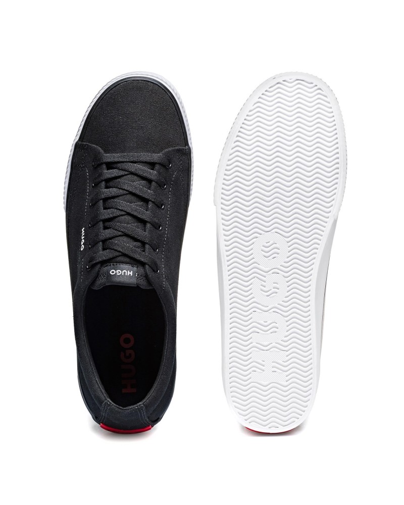 HUGO 50470169 DYER TENN CV Zapatillas Bajas Hombre Negro