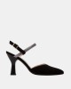 Zapatos Abiertos Mujer Patricia Miller Negro 6301P