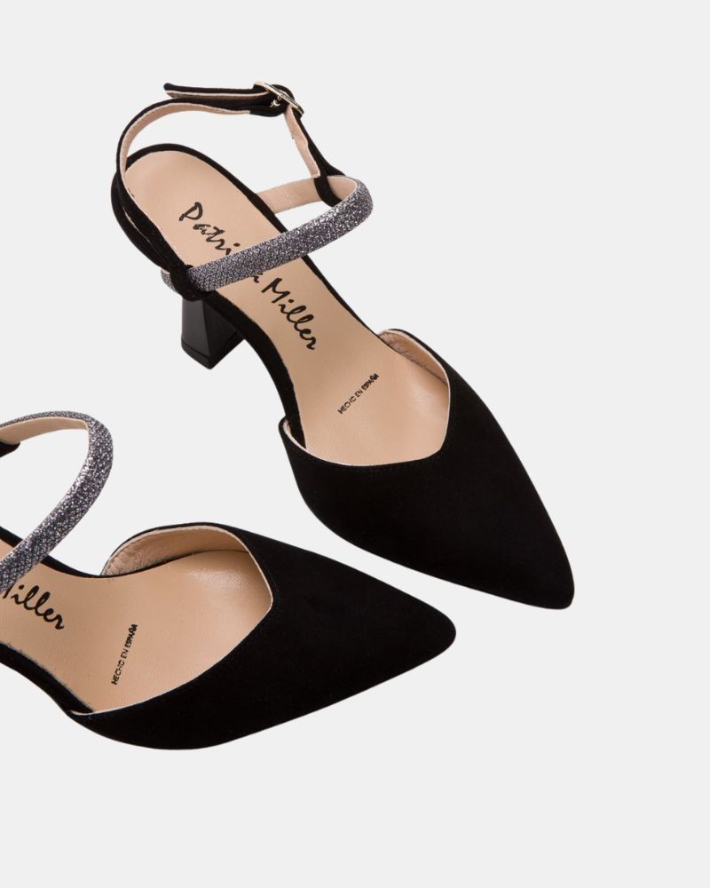 Zapatos Abiertos Mujer Patricia Miller Negro 6301P