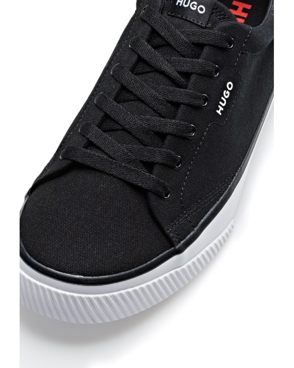 HUGO 50470169 DYER TENNIS CV Sapatilhas Baixas Homem Preto
