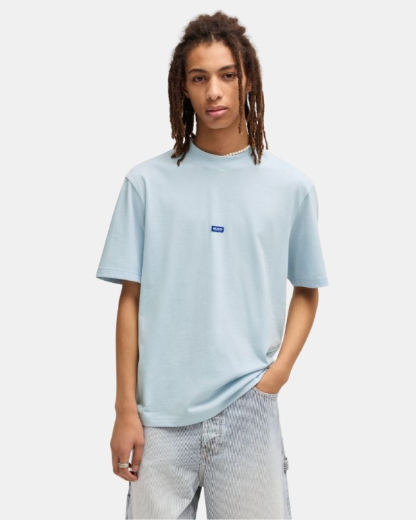 Camisetas Manga corta Hombre HUGO Azul 50509991 NIEROS