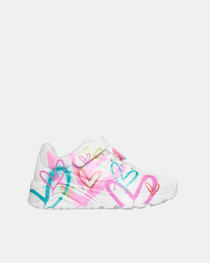 Sapatilhas infantis SKECHERS brancas 314966L UNO LITE