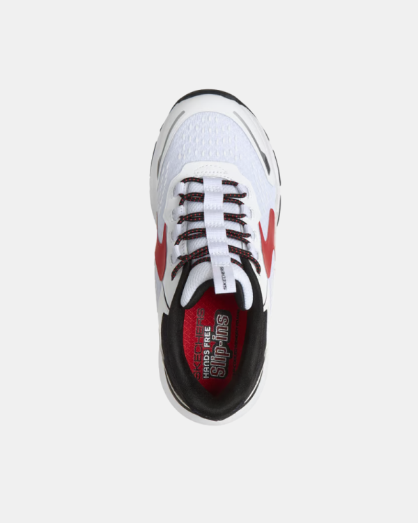 Sapatilhas infantis SKECHERS brancas 404203L SLIP-INS