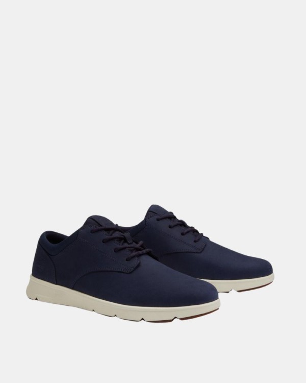 Sapatos baixos de homem TIMBERLAND azul TB0A6C8EEP21 PARKER STREET LOW LACE UP