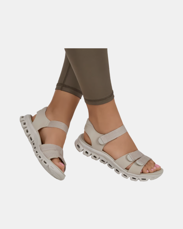 Sandalias Mujer SKECHERS Gris 164057 GLIDE STEP COUNT ON ME