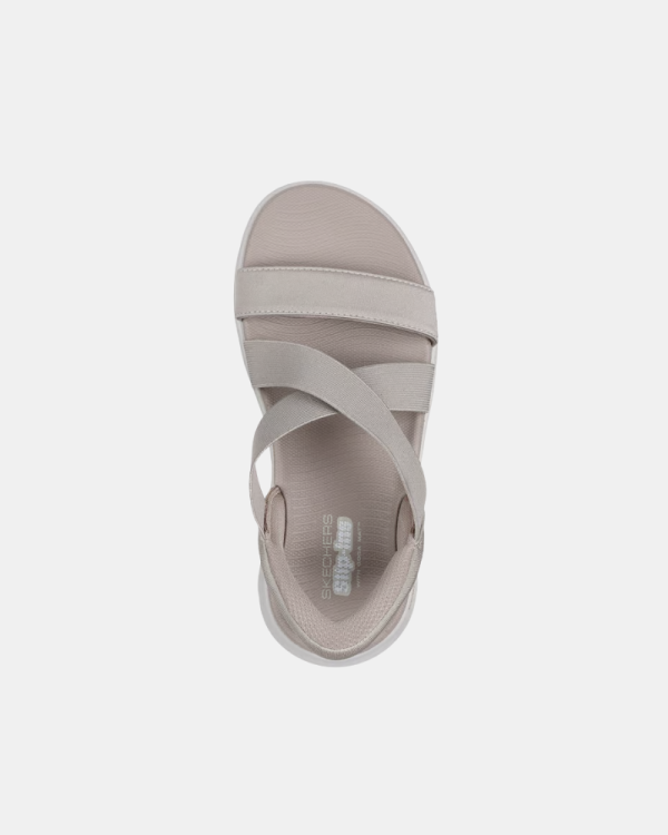 Sandalias Mujer SKECHERS Taupe 141489 SLIP INS GO WALK FLEX