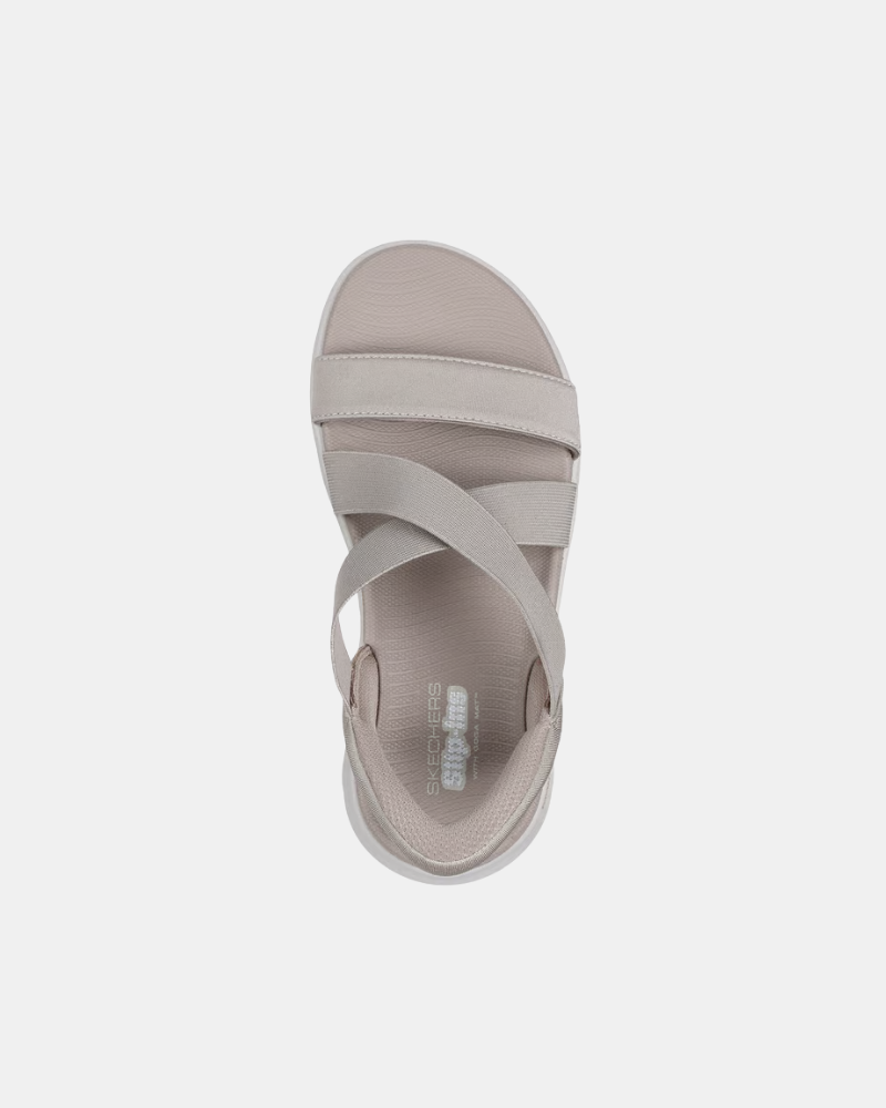Sandalias Mujer SKECHERS Taupe 141489 SLIP INS GO WALK FLEX