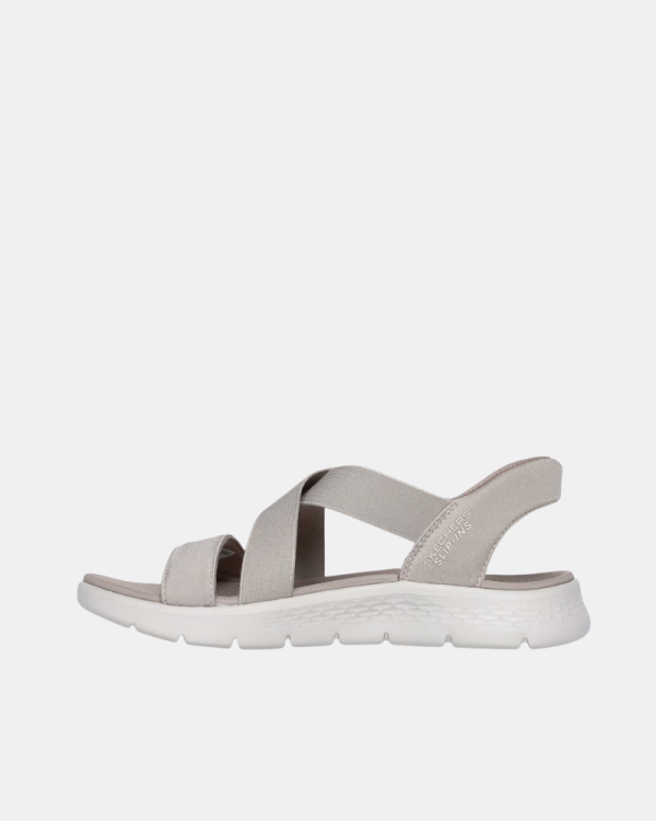 Sandalias Mujer SKECHERS Taupe 141489 SLIP INS GO WALK FLEX