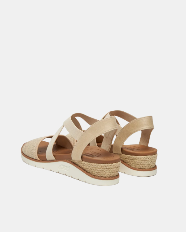 Sandálias Mulher SKECHERS Nude 114013 BOBS ARCH FIT BEACH KISS BOHO