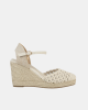 Sandalias Alpargatas Mujer XTI Beige 145348