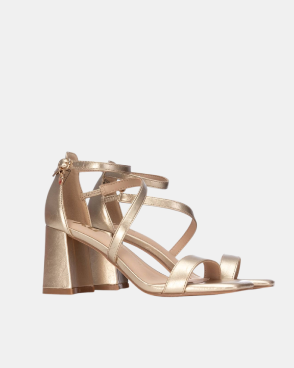 Sandalias Fiesta Mujer XTI Oro 145105