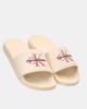 Sandalias Chancletas Mujer CALVIN KLEIN Nude HW0HW02958AEF