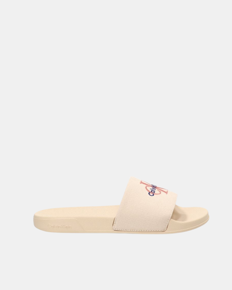 Sandalias Chancletas Mujer CALVIN KLEIN Nude HW0HW02958AEF