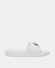 Sandalias Chancletas Mujer LACOSTE Blanco 49CFA0022 SERVE SLIDE