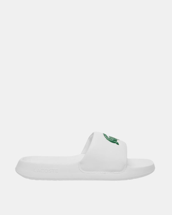 Sandálias Chinelos Mulher LACOSTE Branco 49CFA0022 SERVE SLIDE