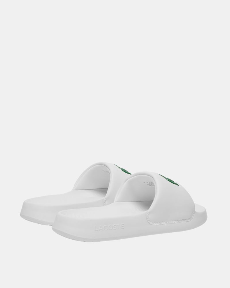 Sandálias Chinelos Mulher LACOSTE Branco 49CFA0022 SERVE SLIDE