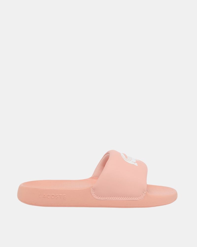 Sandalias Chancletas Mujer LACOSTE Coral 51CFA0006 SERVE SLIDE