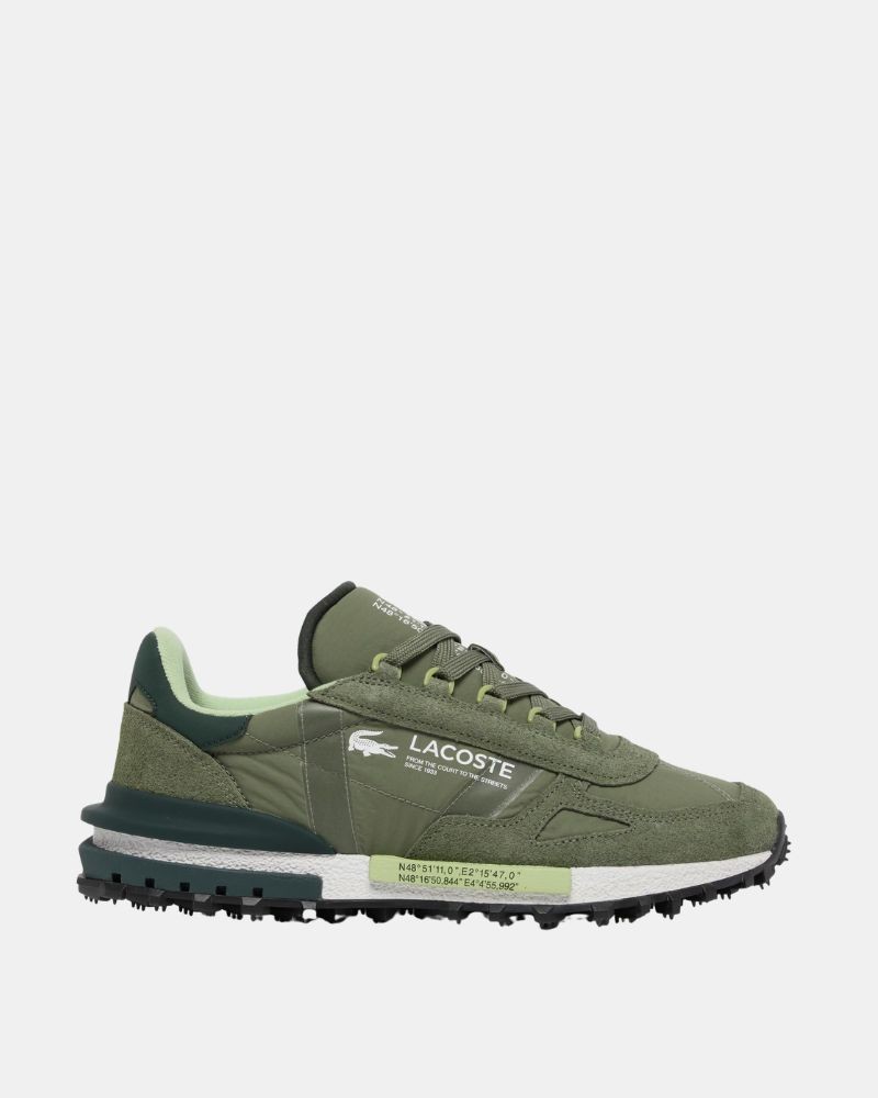 Zapatillas Hombre LACOSTE Verde 51SMA0041 ELITE ACTIVE