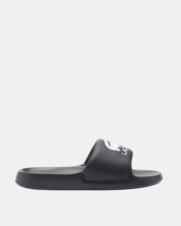 Sandalias Chancletas Hombre LACOSTE Negro 49CMA0021 SERVE SLIDE