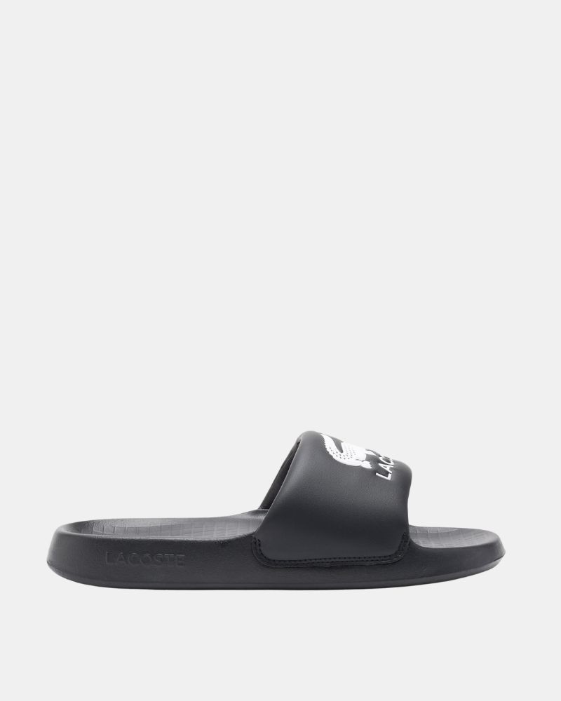 Sandalias Chancletas Hombre LACOSTE Negro 49CMA0021 SERVE SLIDE