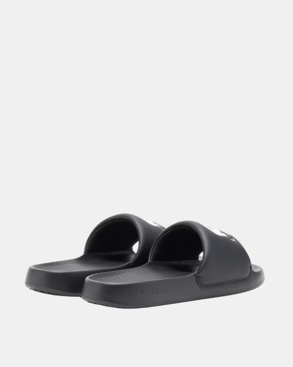 Sandalias Chancletas Hombre LACOSTE Negro 49CMA0021 SERVE SLIDE