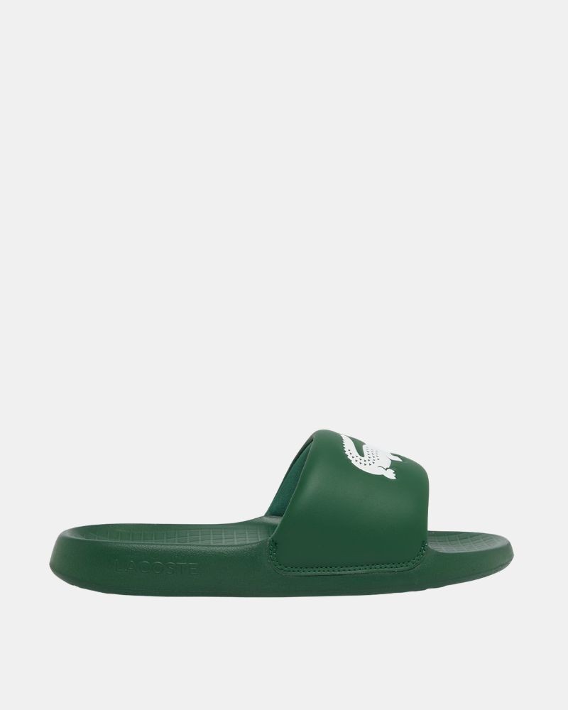 Sandalias Chancletas Hombre LACOSTE Verde 51CMA0017 SERVE SLIDE