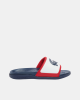 Sandalias Chancletas Hombre LACOSTE Blanco 49CMA0034 SERVE SLIDE