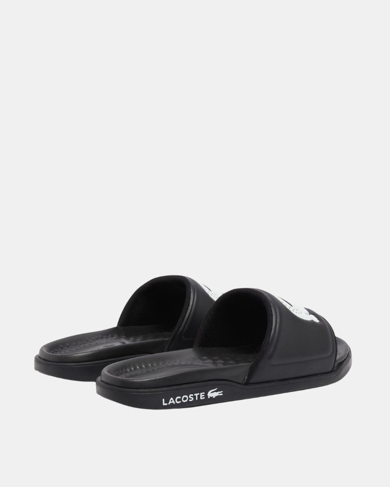 Sandalias Chancletas Hombre LACOSTE Negro 49CMA0038 SERVE SLIDE