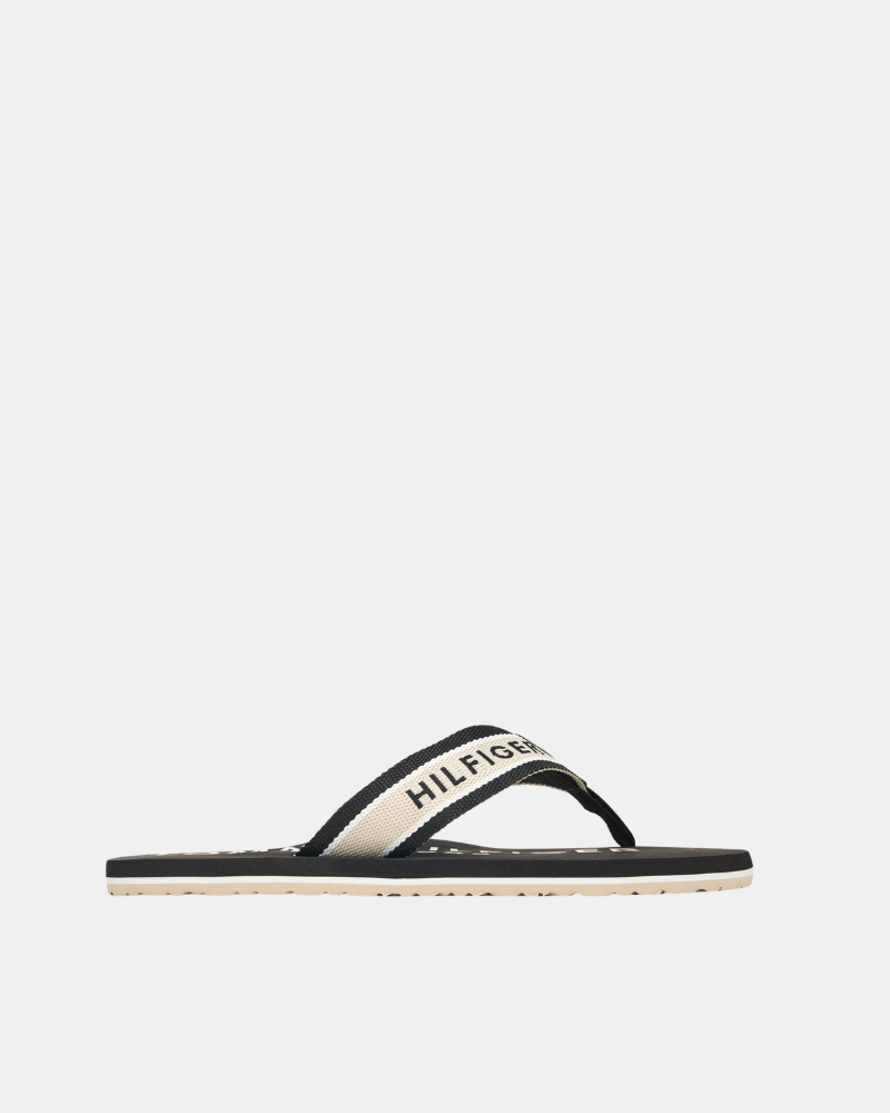 Sandalias Chancletas Hombre TOMMY HILFIGER Negro FM0FM05805BDS