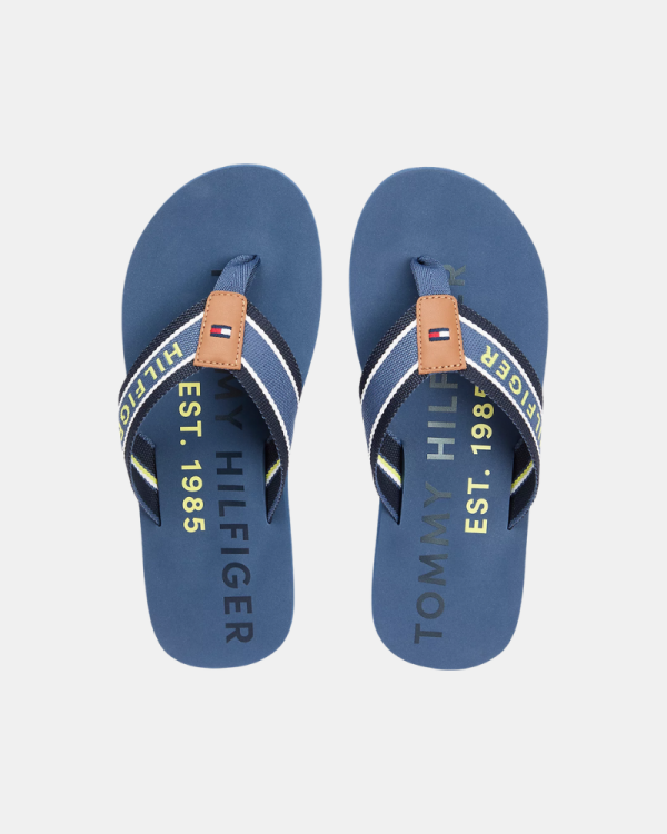 Sandalias Chancletas Hombre TOMMY HILFIGER Azul FM0FM05805DBZ