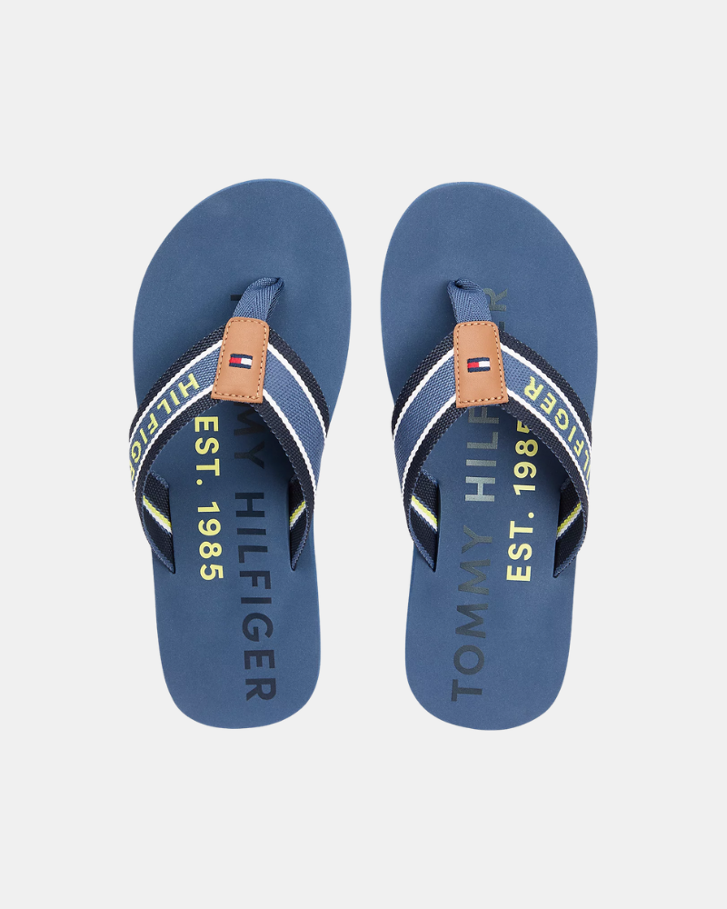Sandalias Chancletas Hombre TOMMY HILFIGER Azul FM0FM05805DBZ
