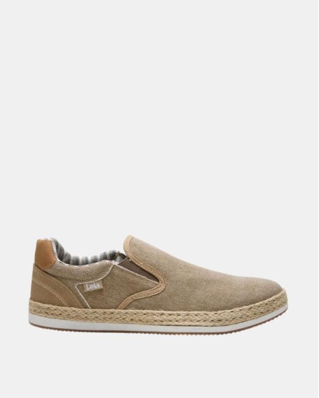 Zapatillas Bajas Hombre LOIS Taupe 61410