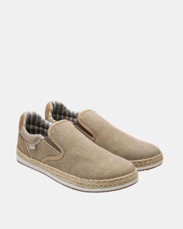 Sapatilhas Baixas Homem LOIS Taupe 61410