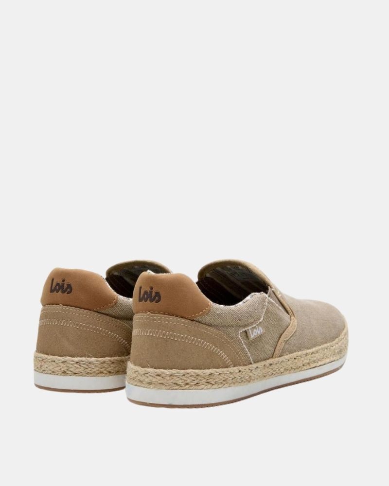 Sapatilhas Baixas Homem LOIS Taupe 61410