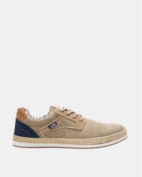 Zapatillas Bajas Hombre LOIS Taupe 61409