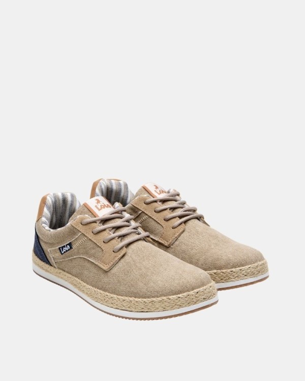 Sapatilhas Baixas Homem LOIS Taupe 61409