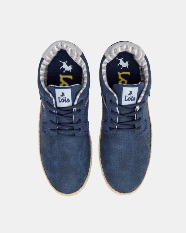 Sapatilhas Baixas Homem LOIS Azul 61409